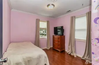 Bedroom One of Two Bedrooms