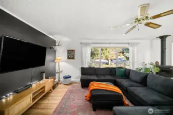 Warm and comfortable atmosphere