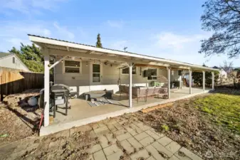 Covered patio