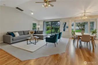 Virtually-Staged Great Room