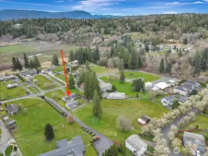VIEW OF MOUNTAINS FROM LIVING ROOM WINDOW!!