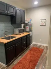 Basement apt kitchenette