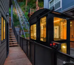 brand new, commercial grade outdoor elevator