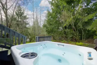 Hot tub was cleaned and serviced!