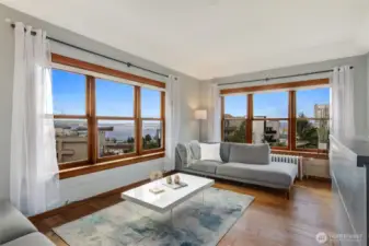 Living Room with views for days.