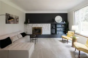 Sunken living room