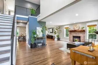 Family room with plenty of space.