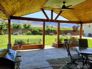 View to / of Yard from Attached Patio