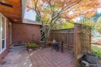 Private courtyard