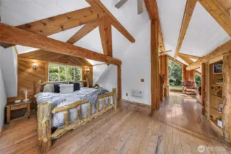 Upper primary bedroom loft