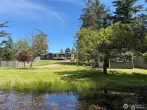 Plant a garden, an orchard or tend your own flock. There are so many delightful ways to use this sunny acreage!