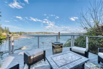 Upper Cottage Water Views of Hales Pass and Wollochet Bay in the distance