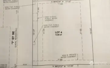 Lot 4 Plans with dimensions