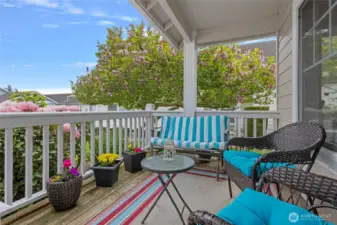 Front porch area