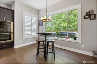 2nd dining room area off of kitchen