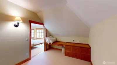 Main house 2nd floor bedroom office/walk-in closet