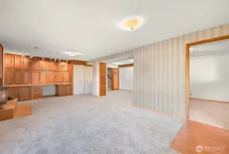Family Room looking back towards stairs.