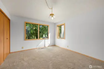 Lower level bedroom.