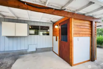 Sauna room