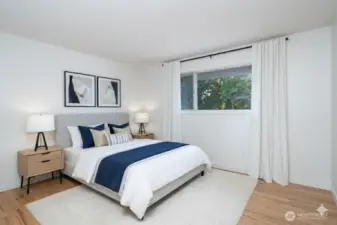 Bedroom 1- Virtually Staged