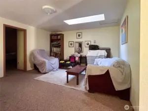 Unit A- Upstairs living area