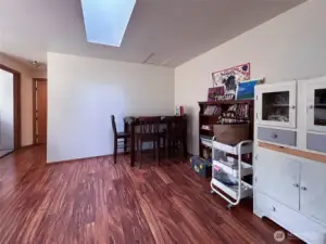 Unit B- Living space upstairs