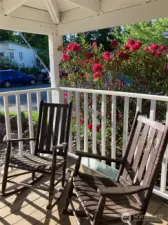 Enjoy the from porch/patio.