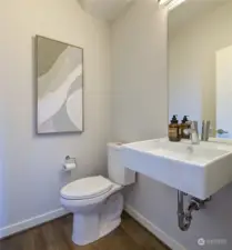 Half Bath on Main Level