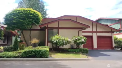 New, 1 year old roof and skylight(