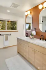 Primary bath vanity