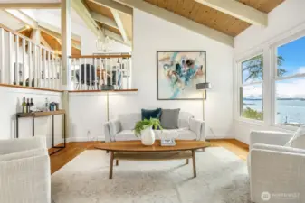 Sunken living room