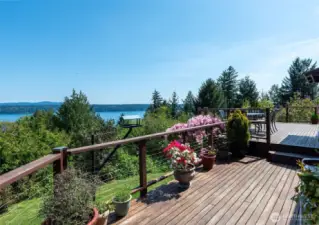 View from deck and all rooms
