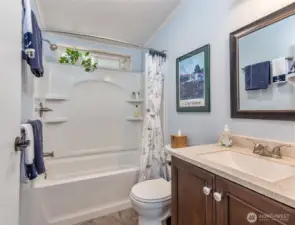 Full bathroom on main floor