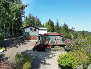 Perched and built to enjoy expansive view