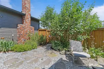 Herb Garden and raised planters