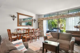 Dining/living area