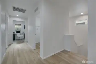 Upstairs hallway