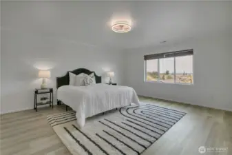 Large Windows in Primary Bedroom