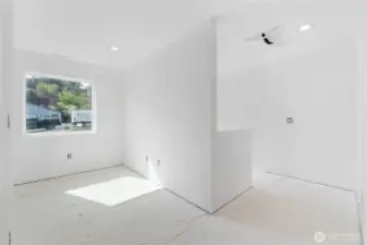 Upstairs loft.