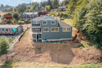 Huge unfinished crawl space doubles as storage or shop space.