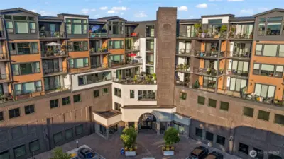 Located on the Village View side, offering scenic city views, afternoon sun, and stunning sunsets