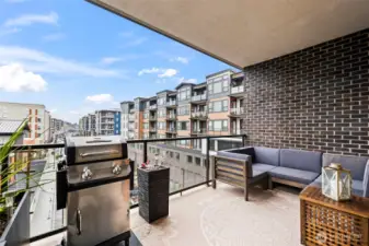 Just look at the direct view down main street. On a clear day you can see the cascades.