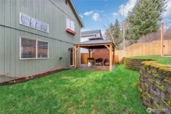 New grass was planted last year