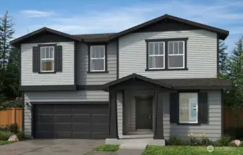Welcome home to Park Forest!  *exterior rendering