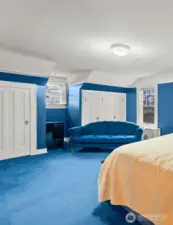 Triple closet space here!