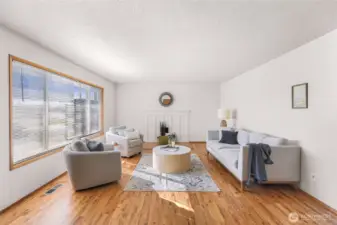 Freshly painted interior