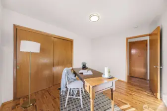 Large cedar lined closets in all bedrooms