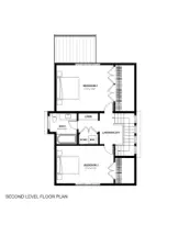 Upstairs Floor Plan at 2218.