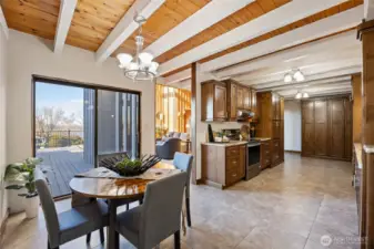 Dining Room and Kitchen
