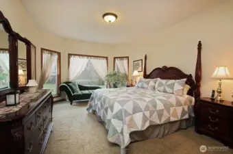 Main floor Primary bedroom.